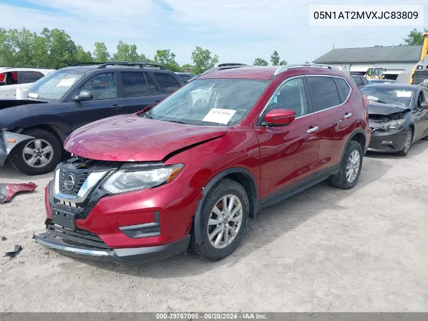 2018 Nissan Rogue Sv VIN: 5N1AT2MVXJC838092 Lot: 56398284