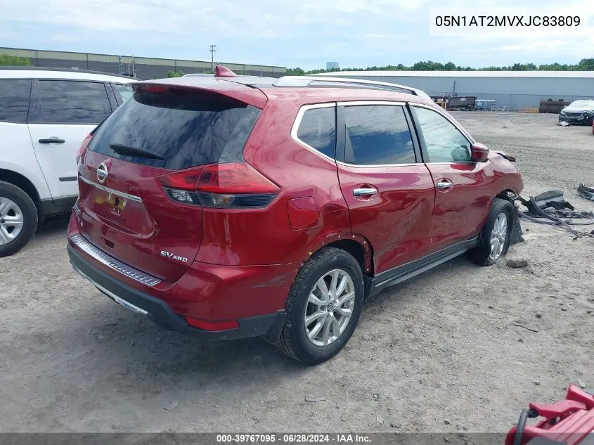 2018 Nissan Rogue Sv VIN: 5N1AT2MVXJC838092 Lot: 56398284