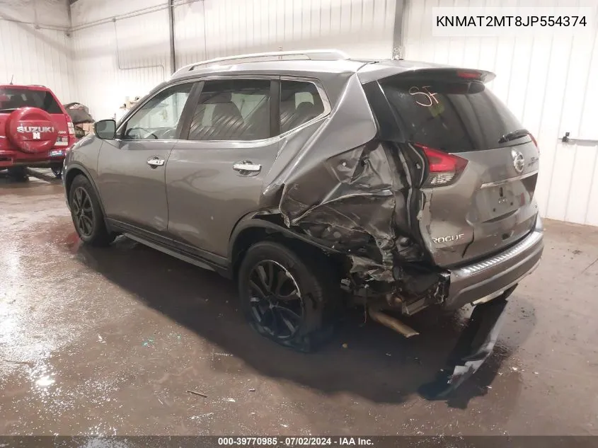 KNMAT2MT8JP554374 2018 Nissan Rogue Sv