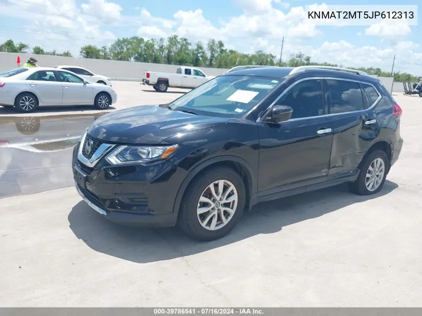 KNMAT2MT5JP612313 2018 Nissan Rogue Sv