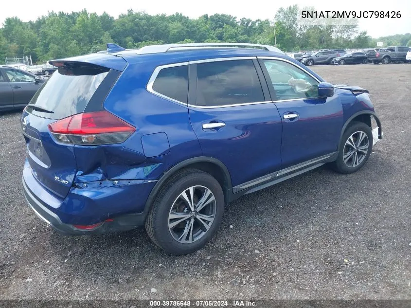 2018 Nissan Rogue Sl VIN: 5N1AT2MV9JC798426 Lot: 39786648