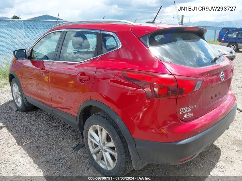 JN1BJ1CR9JW293727 2018 Nissan Rogue Sport Sv