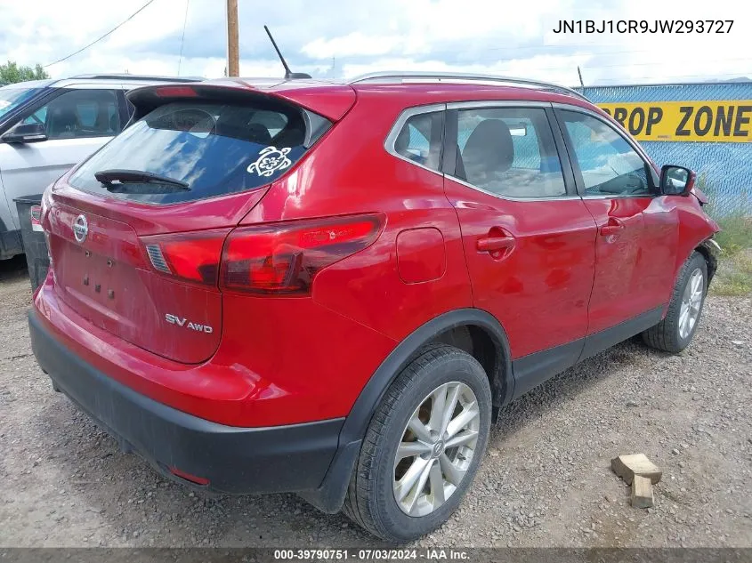 JN1BJ1CR9JW293727 2018 Nissan Rogue Sport Sv