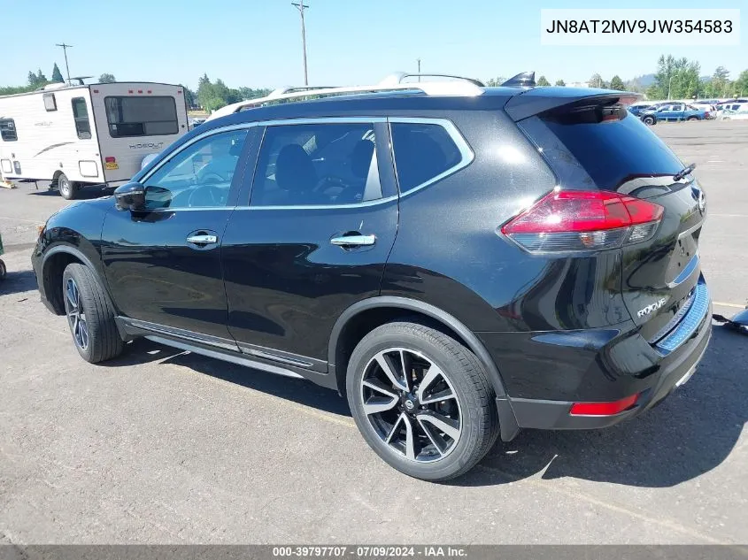 2018 Nissan Rogue Sl VIN: JN8AT2MV9JW354583 Lot: 39797707