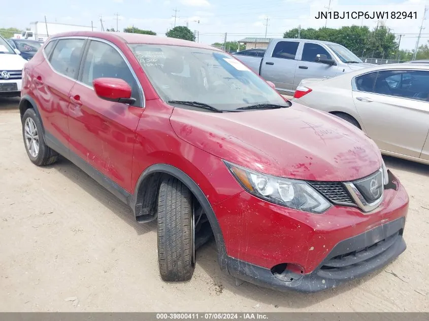 2018 Nissan Rogue Sport S VIN: JN1BJ1CP6JW182941 Lot: 39800411