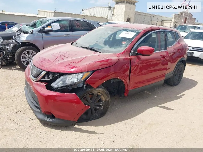 2018 Nissan Rogue Sport S VIN: JN1BJ1CP6JW182941 Lot: 39800411