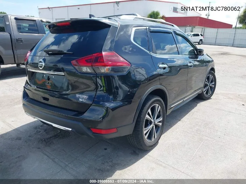 2018 Nissan Rogue Sl VIN: 5N1AT2MT8JC780062 Lot: 39808553