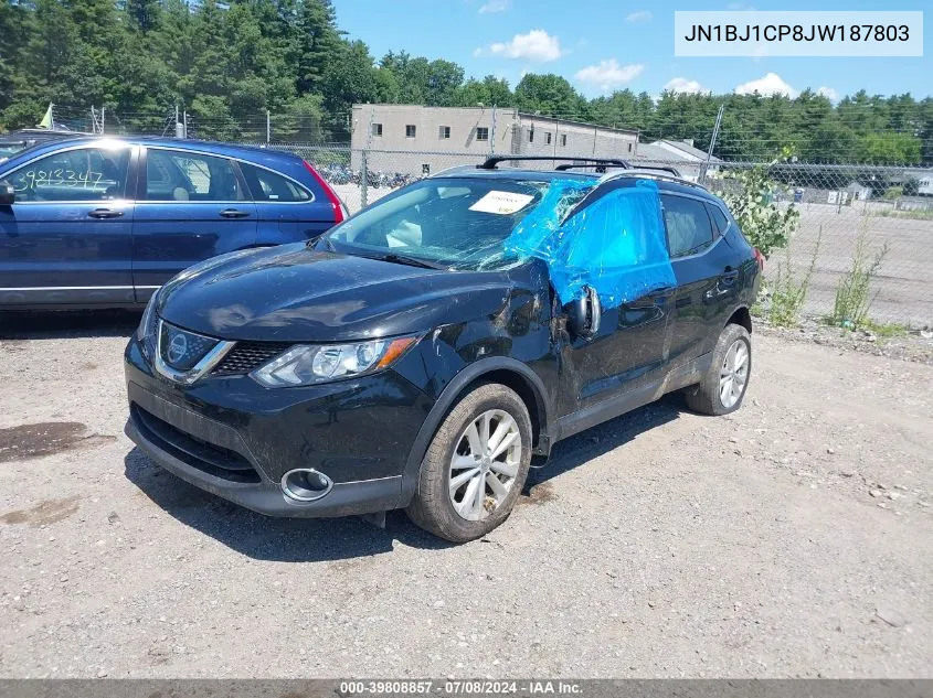 2018 Nissan Rogue Sport Sv VIN: JN1BJ1CP8JW187803 Lot: 39808857