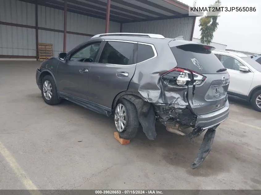 KNMAT2MT3JP565086 2018 Nissan Rogue Sv