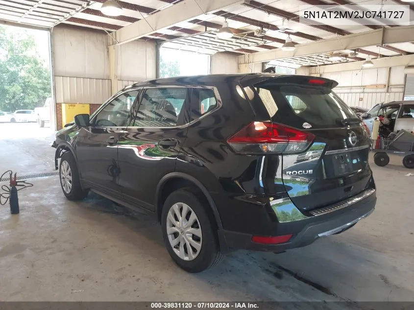 5N1AT2MV2JC741727 2018 Nissan Rogue S