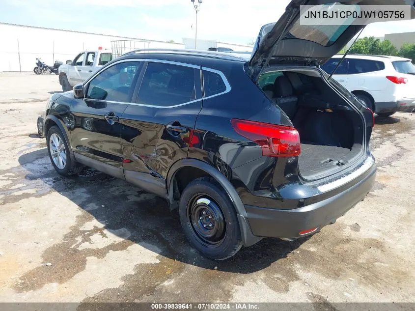 JN1BJ1CP0JW105756 2018 Nissan Rogue Sport Sv