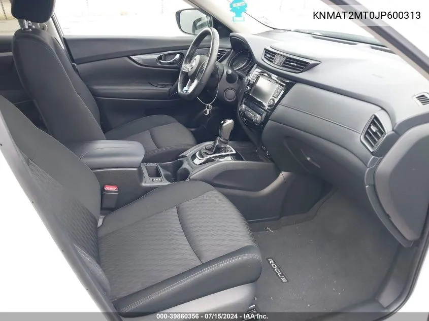 KNMAT2MT0JP600313 2018 Nissan Rogue Sv