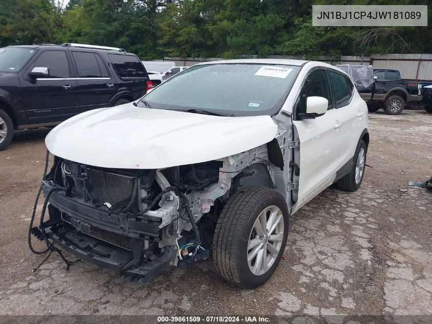 2018 Nissan Rogue Sport S VIN: JN1BJ1CP4JW181089 Lot: 39861509