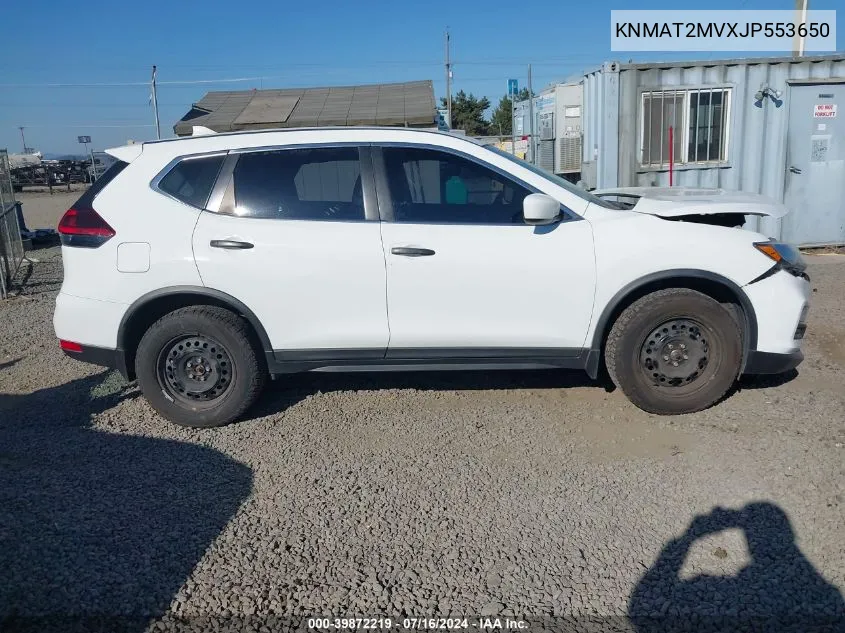 KNMAT2MVXJP553650 2018 Nissan Rogue S