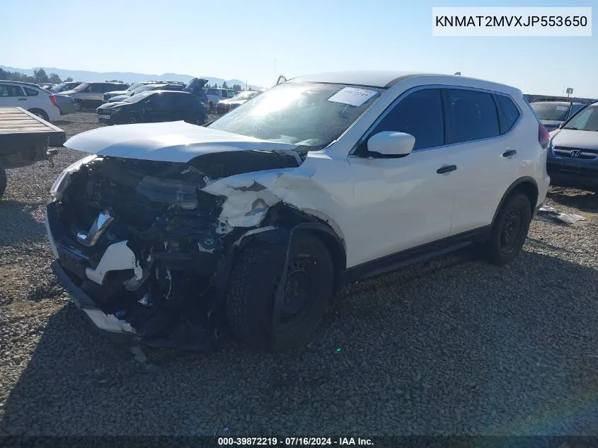 KNMAT2MVXJP553650 2018 Nissan Rogue S