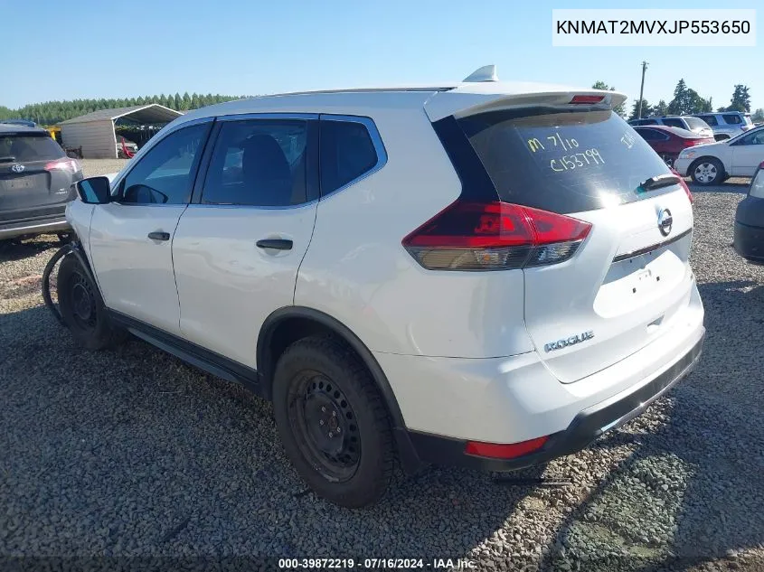 KNMAT2MVXJP553650 2018 Nissan Rogue S