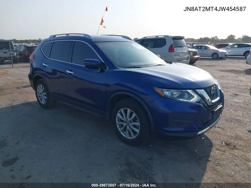 2018 Nissan Rogue Sv VIN: JN8AT2MT4JW454587 Lot: 39873507