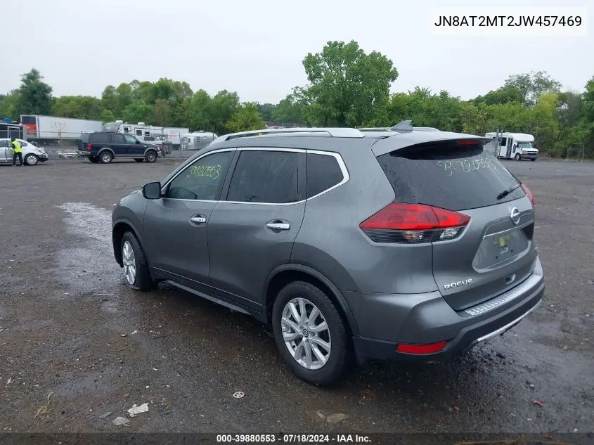 JN8AT2MT2JW457469 2018 Nissan Rogue Sv