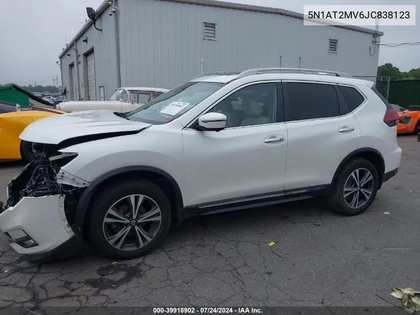 2018 Nissan Rogue Sl VIN: 5N1AT2MV6JC838123 Lot: 39918902