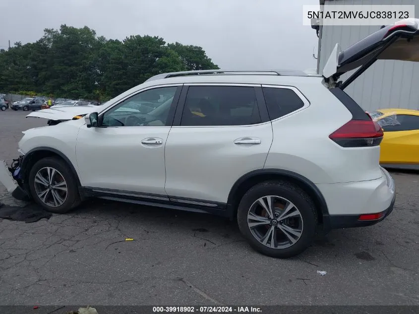 2018 Nissan Rogue Sl VIN: 5N1AT2MV6JC838123 Lot: 39918902