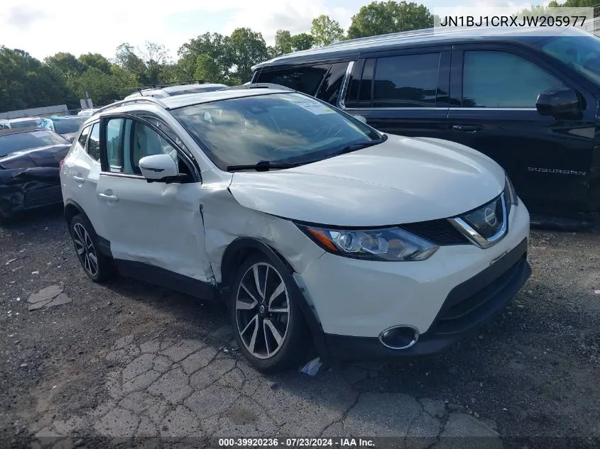 2018 Nissan Rogue Sport Sl VIN: JN1BJ1CRXJW205977 Lot: 39920236