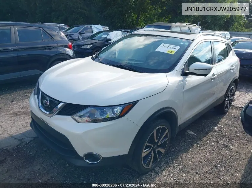 JN1BJ1CRXJW205977 2018 Nissan Rogue Sport Sl