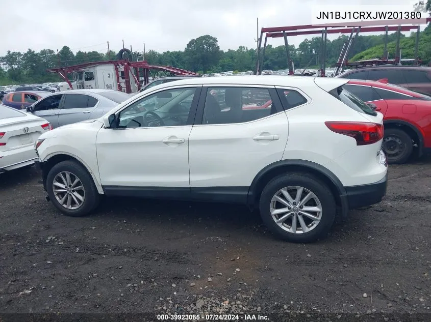 2018 Nissan Rogue Sport S VIN: JN1BJ1CRXJW201380 Lot: 39923085