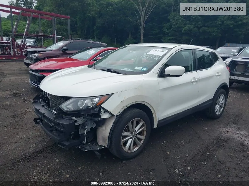 2018 Nissan Rogue Sport S VIN: JN1BJ1CRXJW201380 Lot: 39923085