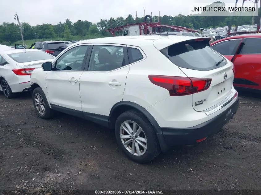 JN1BJ1CRXJW201380 2018 Nissan Rogue Sport S