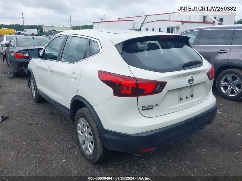 JN1BJ1CR1JW260382 2018 Nissan Rogue Sport S