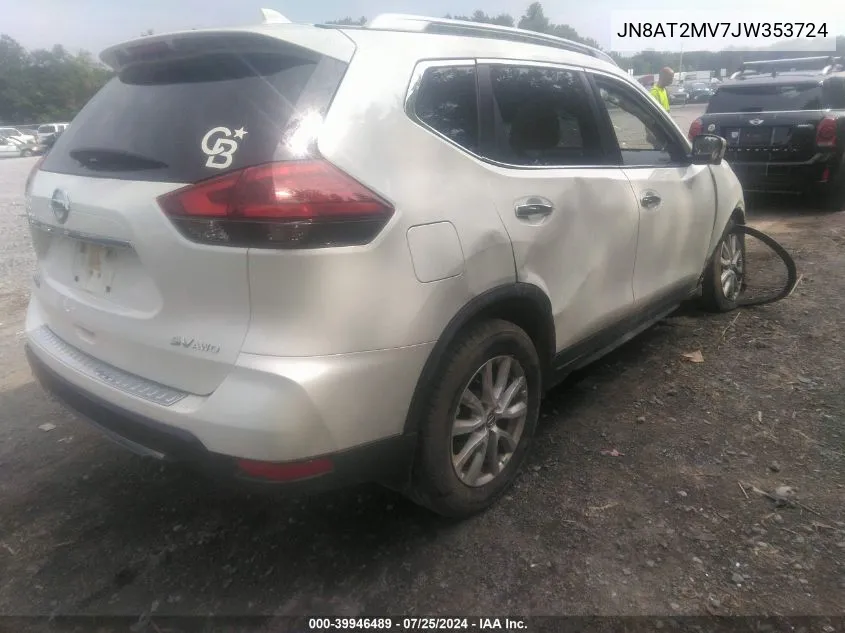 JN8AT2MV7JW353724 2018 Nissan Rogue Sv