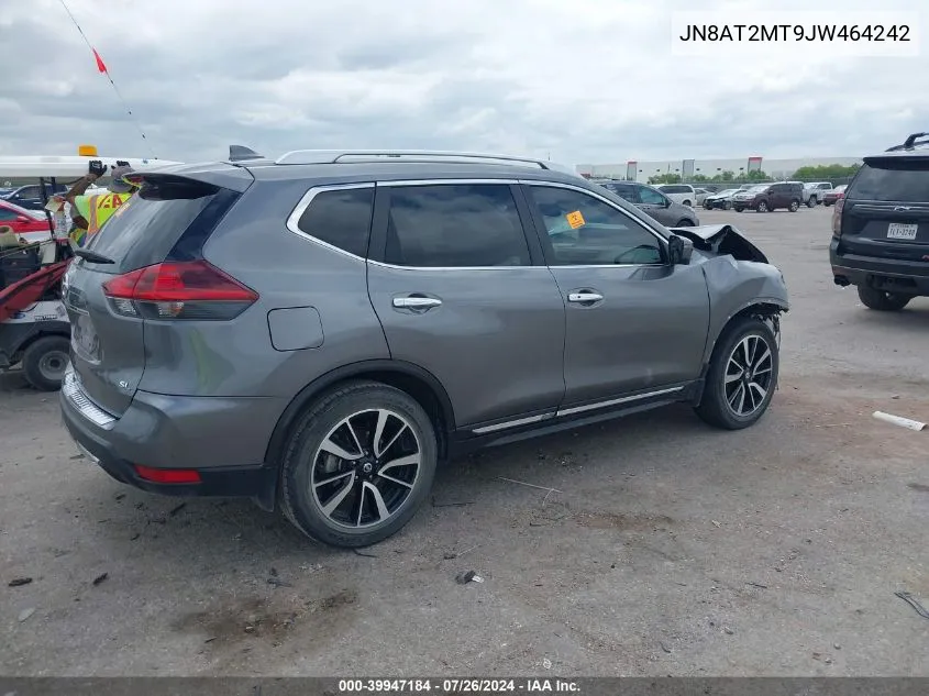 2018 Nissan Rogue Sl VIN: JN8AT2MT9JW464242 Lot: 39947184