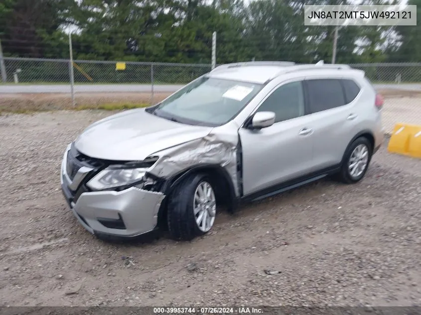 2018 Nissan Rogue Sv VIN: JN8AT2MT5JW492121 Lot: 39953744