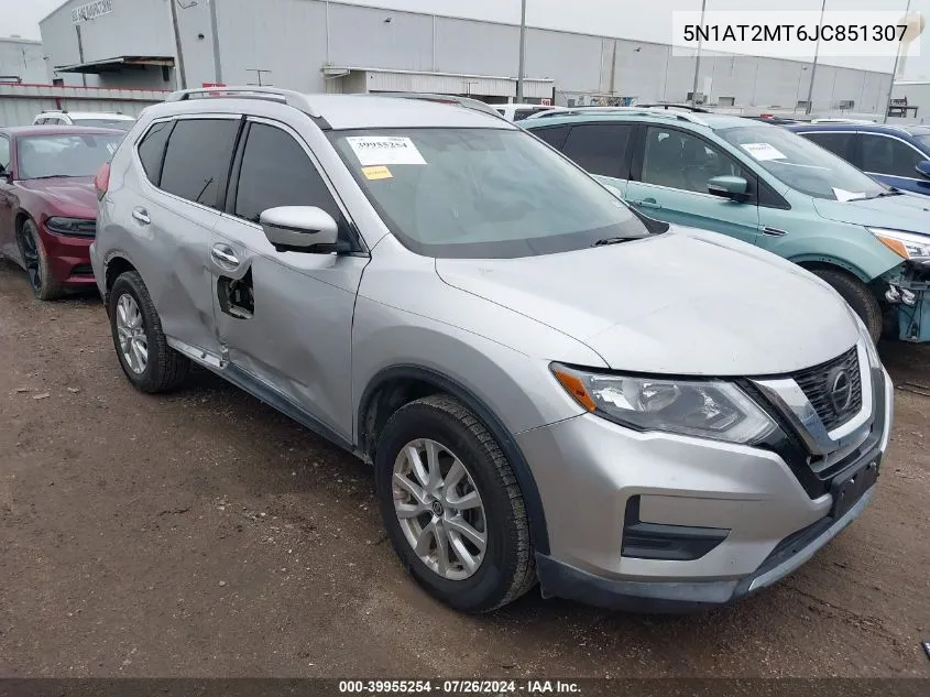 5N1AT2MT6JC851307 2018 Nissan Rogue Sv