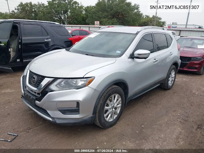 5N1AT2MT6JC851307 2018 Nissan Rogue Sv