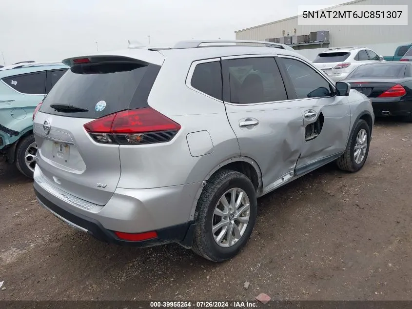 5N1AT2MT6JC851307 2018 Nissan Rogue Sv