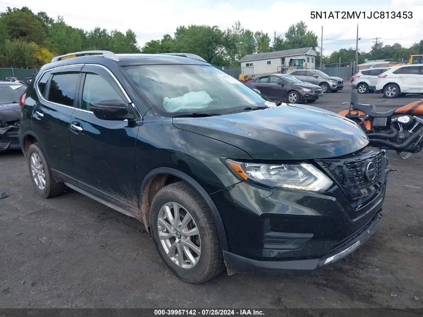 5N1AT2MV1JC813453 2018 Nissan Rogue Sv