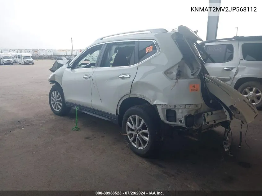 KNMAT2MV2JP568112 2018 Nissan Rogue Sv