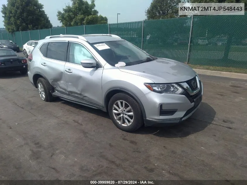 KNMAT2MT4JP548443 2018 Nissan Rogue Sv