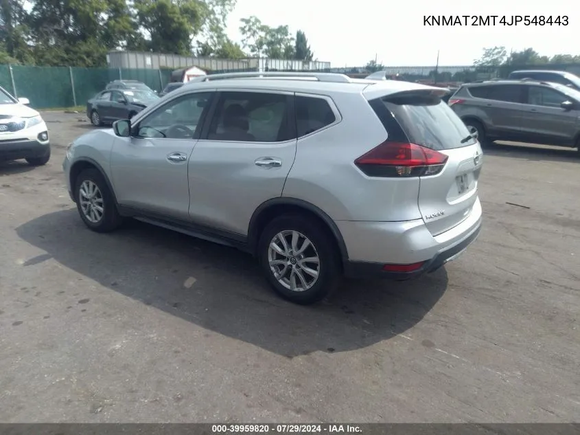 KNMAT2MT4JP548443 2018 Nissan Rogue Sv