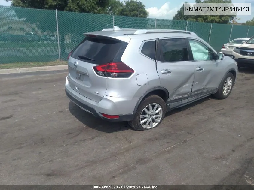 KNMAT2MT4JP548443 2018 Nissan Rogue Sv