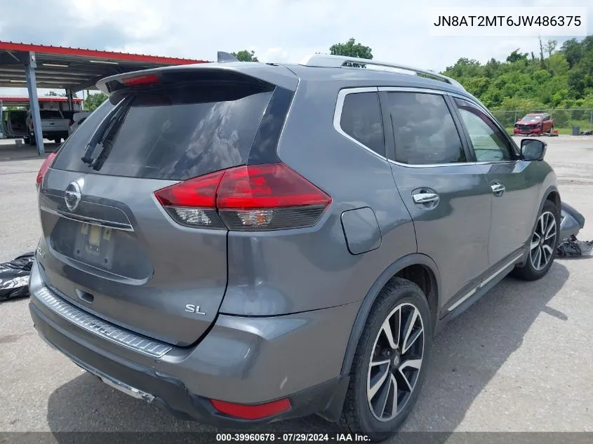 JN8AT2MT6JW486375 2018 Nissan Rogue Sl