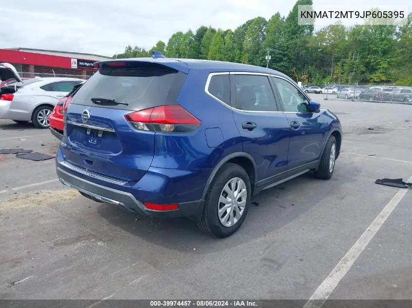 2018 Nissan Rogue S VIN: KNMAT2MT9JP605395 Lot: 39974457