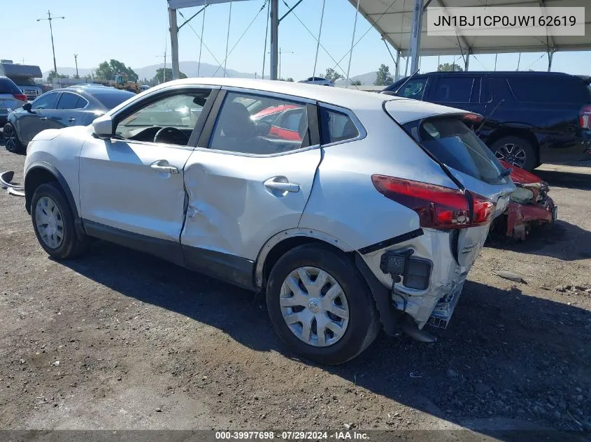 2018 Nissan Rogue Sport S/Sv/Sl VIN: JN1BJ1CP0JW162619 Lot: 39977698