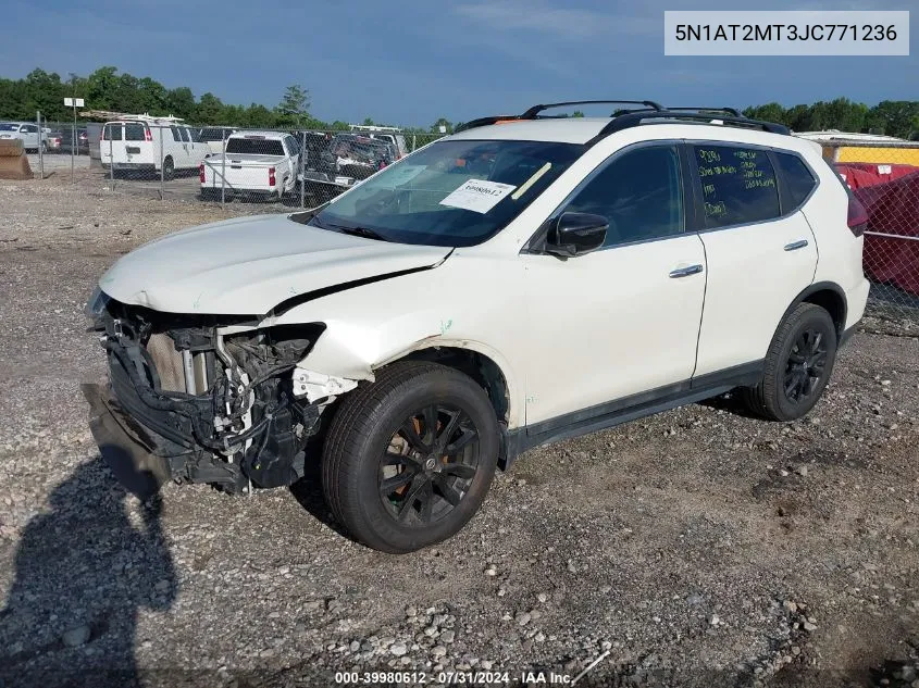 5N1AT2MT3JC771236 2018 Nissan Rogue Sv