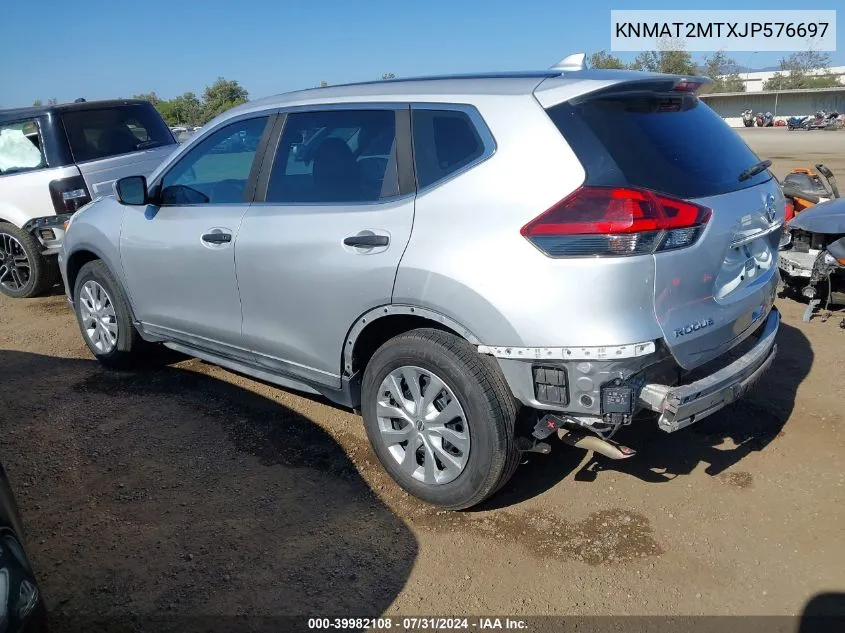 KNMAT2MTXJP576697 2018 Nissan Rogue S