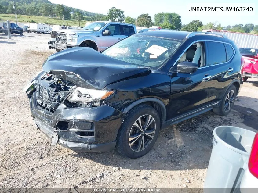 2018 Nissan Rogue Sl VIN: JN8AT2MT9JW463740 Lot: 39991655