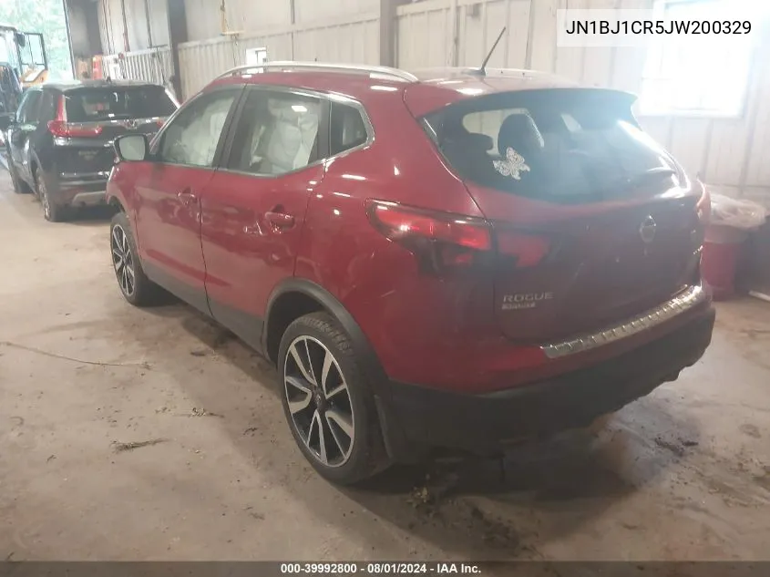 JN1BJ1CR5JW200329 2018 Nissan Rogue Sport Sl