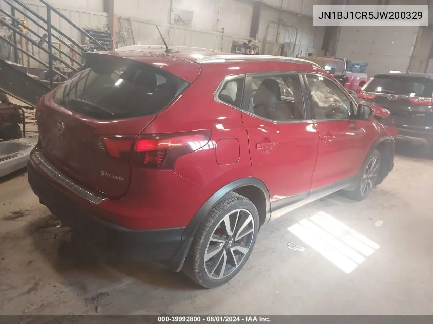 JN1BJ1CR5JW200329 2018 Nissan Rogue Sport Sl