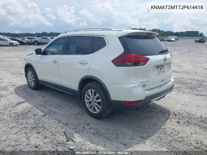 2018 Nissan Rogue Sv VIN: KNMAT2MT7JP614418 Lot: 39997012